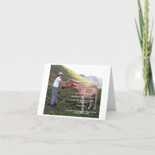 "Verantwortungs" Bestätigungs-Anmerkungskarte Karte