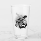 Verantwortungsvoll stinken glas (Vorderseite)