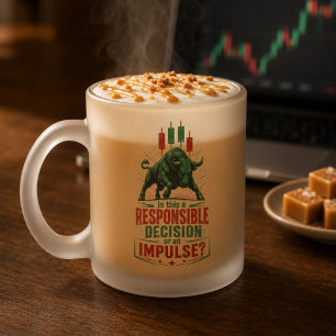 Verantwortungsvolle Entscheidung oder impulsive Ha Tasse