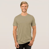 Verantwortungsvolle Entscheidung oder impulsives B Tri-Blend Shirt (Vorderseite voll)