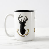 Verantwortungsvolle Tasse für Jäger Hirschmuster (Links)