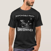 Verantwortungsvolles Pinoy Gun Owner Shirt (Vorderseite)