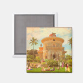 Verão de 1934 em Monserrate (Sintra - Portugal) Magnet (Vorderseite/Rückseite)