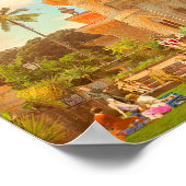 Verão de 1934 em Monserrate (Sintra - Portugal) Poster (Ecke)