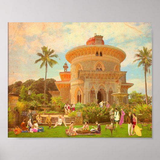 Verão de 1934 em Monserrate (Sintra - Portugal) Poster (Vorne)