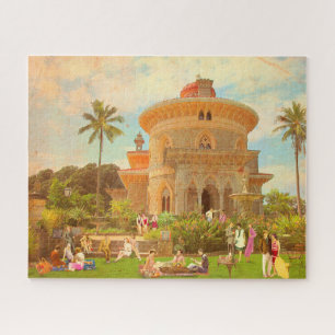 Verão de 1934 em Monserrate (Sintra - Portugal) Puzzle