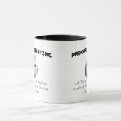 Verarbeitend - benötigen Sie Kaffee, um alles zu s Tasse (Zentrum)