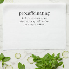 Verarbeitend Geschirrtuch