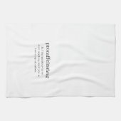 Verarbeitend Geschirrtuch (Horizontal)