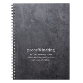 Verarbeitend Notizblock (Vorderseite)