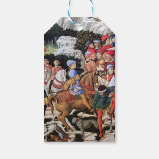 Verarbeitung von Magus Melchior, Pferdereiter, Wil Geschenkanhänger (Rückseite)