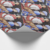 Verarbeitung von Magus Melchior, Pferdereiter, Wil Geschenkpapier (Ecke)