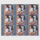 Verarbeitung von Magus Melchior, Pferdereiter, Wil Geschenkpapier (Flach)