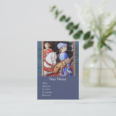 Verarbeitung von Magus Melchior, Pferdereiter, Wil Visitenkarte (Stehend Vorderseite)