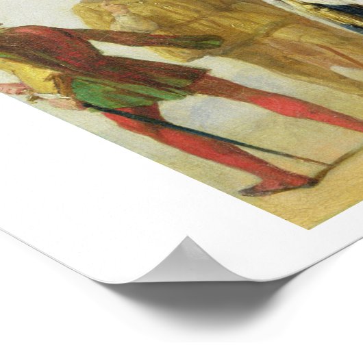 Verarbeitung von Zeichen aus Shakespeare (Öl auf Poster (Ecke)