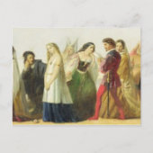 Verarbeitung von Zeichen aus Shakespeare (Öl auf Postkarte (Vorderseite)