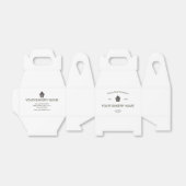 Verarbeitungsfähige Bäckerei Geschenkschachtel (Ungefaltet)