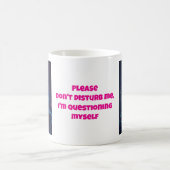 Verärgern Sie mich nicht durch einen lustigen Mumm Kaffeetasse (Mittel)