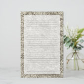 Verärgert Briefpapier (Stehend Vorderseite)