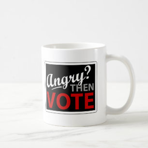 Verärgert? Dann Abstimmung Kaffeetasse
