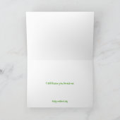 Verärgert Karte (Innenseite)