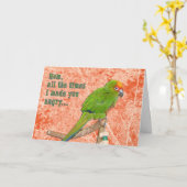 Verärgert Karte (Gelbe Blume)