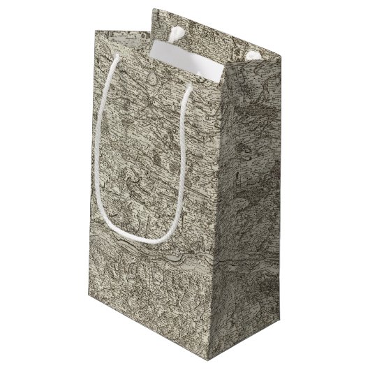 Verärgert Kleine Geschenktüte (Rückseite Schrägansicht)