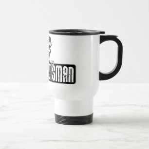 Verärgert-Scotsman-Schädel Reisebecher