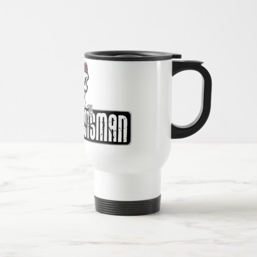 Verärgert-Scotsman-Schädel Reisebecher (Rechts)