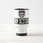 Verärgert-Scotsman-Schädel Reisebecher (Mittel)