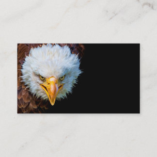 Verärgerte amerikanische visitenkarte