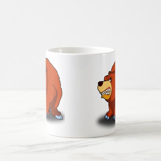Verärgerte Bärn-Tasse Kaffeetasse (Mittel)