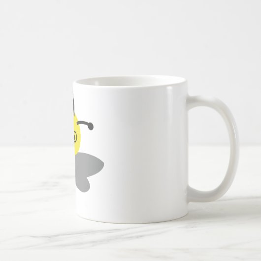 verärgerte Biene Kaffeetasse (Rechts)