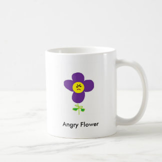 Verärgerte Blume, verärgerte Blume Kaffeetasse