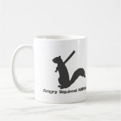 Verärgerte Eichhörnchen-Miliz Kaffeetasse (Links)