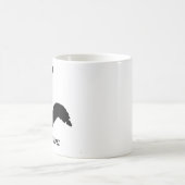 Verärgerte Eichhörnchen-Tasse (Schwarzes) Kaffeetasse (Mittel)