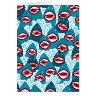 Verärgerte Haifische