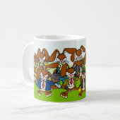 Verärgerte Häschen-Tasse - Form 2007 Kaffeetasse (Vorderseite Links)