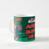 Verärgerte Häschen-Tasse Kaffeetasse (Vorderseite Links)