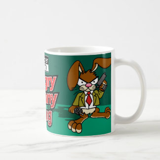 Verärgerte Häschen-Tasse Kaffeetasse