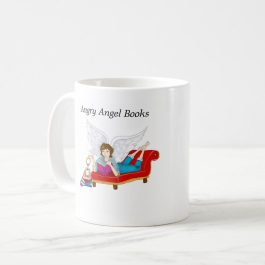 Verärgerte Kaffee-Tasse Kaffeetasse (Vorderseite Links)