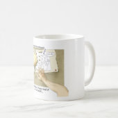 Verärgerte Karikaturisten Funny Gifts & Sammlerstü Kaffeetasse (VorderseiteRechts)