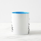 Verärgerte Katze ist so sehr französisch Tasse (Zentrum)