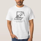 Verärgerte Katze verlangt Aufmerksamkeit - T-Shirt (Vorderseite)
