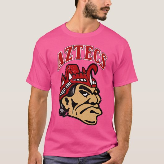 Verärgerte Monty Aztecs T-Shirt (Vorderseite)
