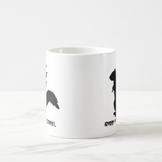 Verärgerte Ninja Eichhörnchen-Sammlung Kaffeetasse (Mittel)