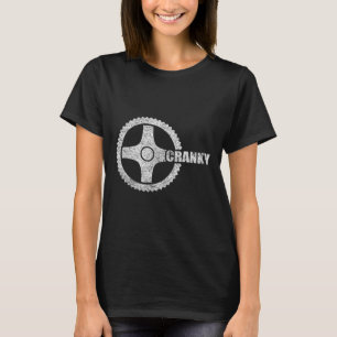 Verärgerte Radfahrer Fahrrad Kurbel Radfahrer Fahr T-Shirt