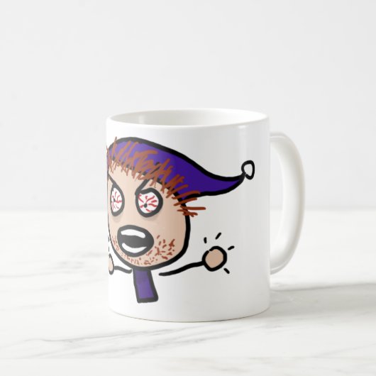 Verärgerte Tasse (VorderseiteRechts)