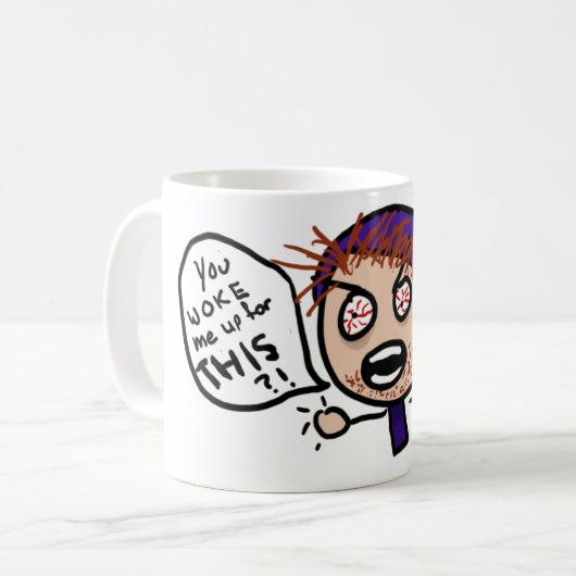 Verärgerte Tasse (Vorderseite Links)