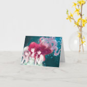 Verärgerte Universum-Anmerkungs-Karte Karte (Gelbe Blume)